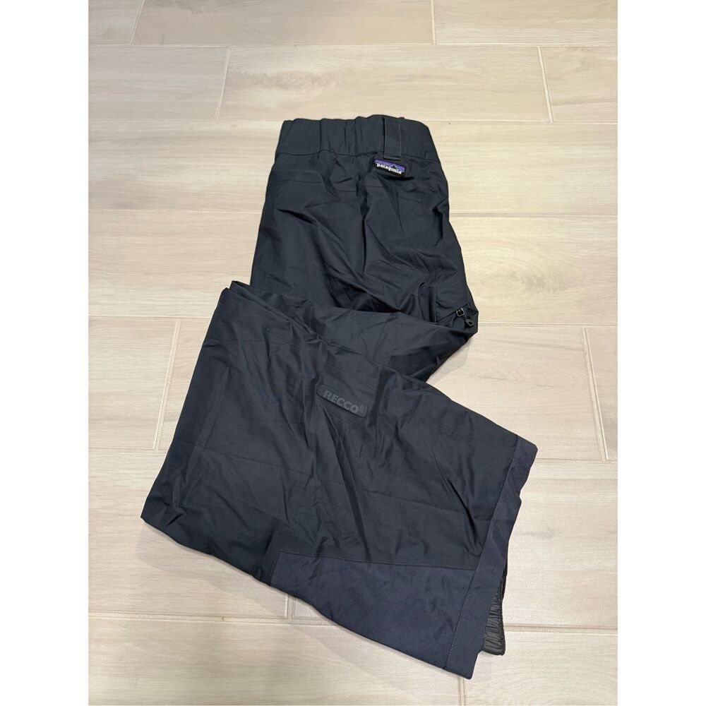 Patagonia RECCO Snow Ski Pants | Men’s XL | Black | Lightweight & Waterproof